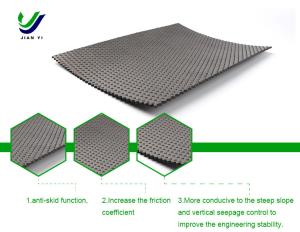 Buy cheap Anti Skid HDPE Textured Geomembrane Customized For Pond Liners product