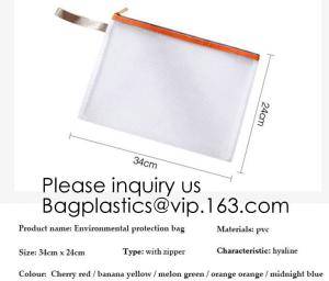 China Small fresh transparent frosted pencil bag Simple jelly plastic color matching student pencil case stationery pencil bag on sale
