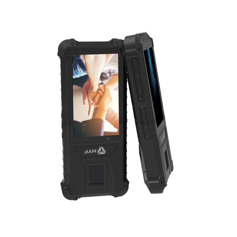 Access Control Handheld Rugged Android Tablet PC Biometric Camera Facial Recognitaion