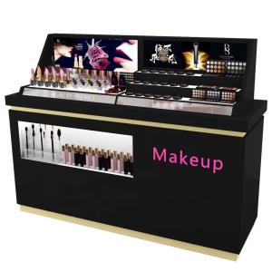 China Beauty Cosmetic Display Cabinet Case Wood Showcase Counter Stand on sale