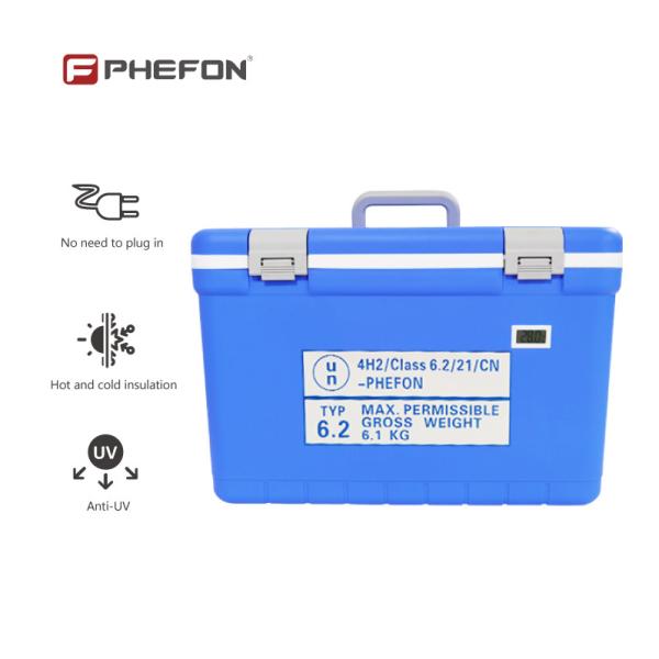 Quality Specimen Cold Transportation Vaccine Cooler For Biological Samples for sale