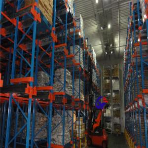 Large Loading Capacity Radio Shuttle Pallet Racking , Shuttle Racking System