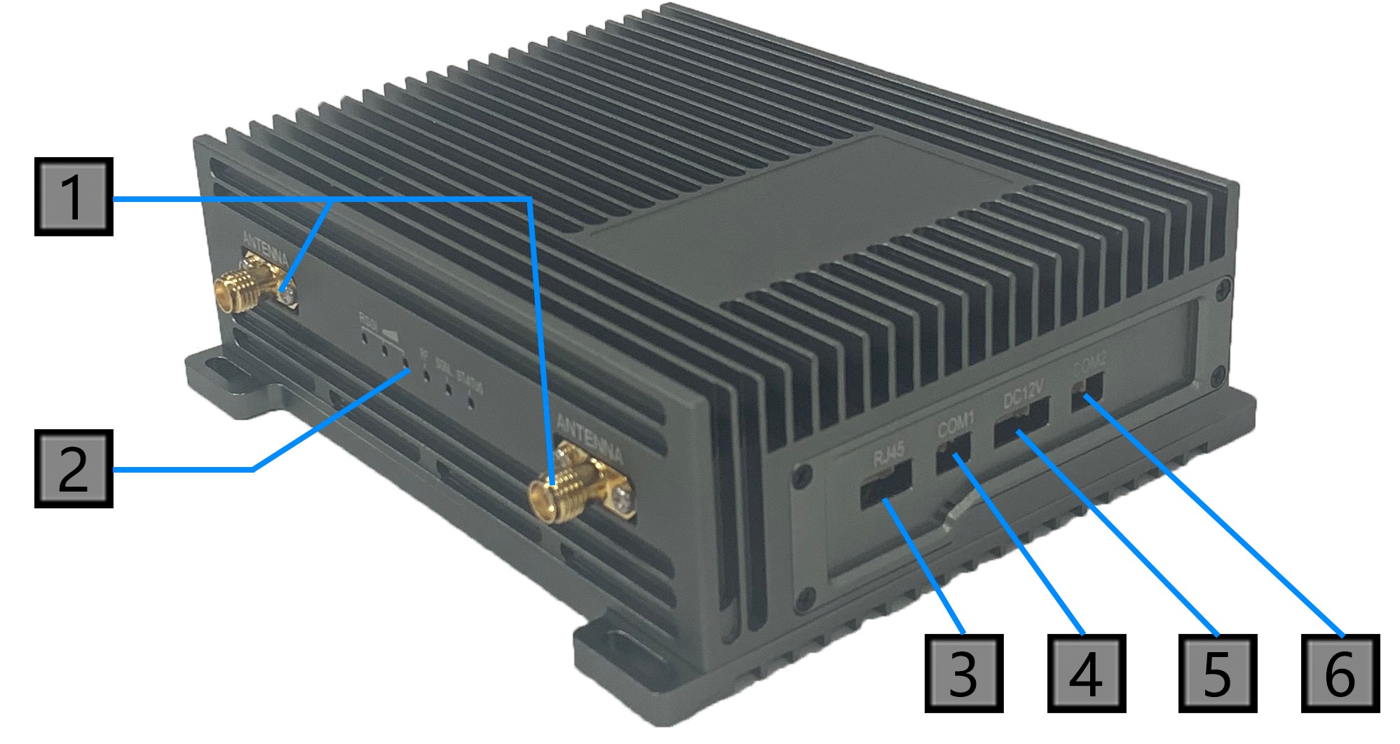 Vehicle 900 Mhz Radio Modem Long Range Customized