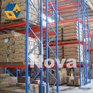China 1 Ton Q235 Steel Heavy Duty Pallet Racking for Warehouse Storage on sale