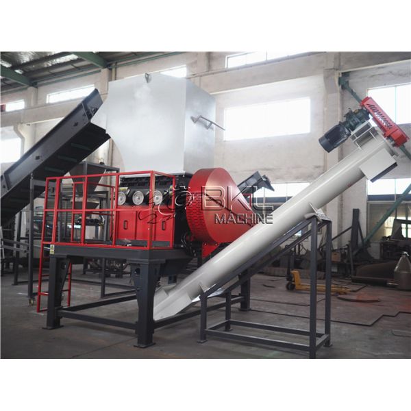 Sorting Crushing 150kw Plastic Bottle Washing Machine Pet 500KG H