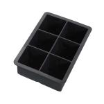 Large Size Silicone Ice Cube Molds With Leak Proof Removable Lid Square Ice Cube