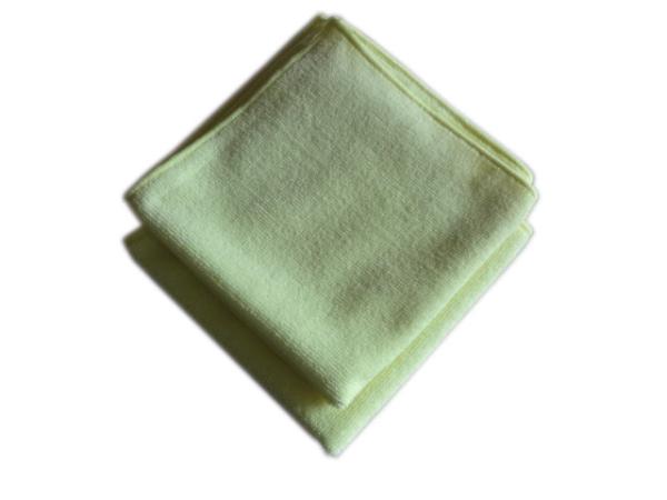 Quality Microfiber Cleaning Towel Light Yellow for sale