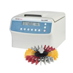 Buy cheap Low Noise Overspeed PRP PRF Centrifuge TD-24K Microprocessor Control For Blood Type Card product