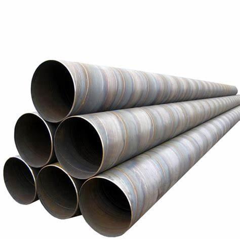Quality Welded Black Paint EN10219 3mm ERW Steel Pipe for sale