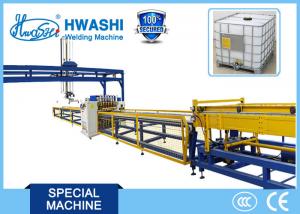China Hwashi IBC Container Automatic Tubular Wire Mesh Welding Machine on sale