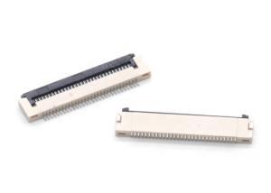 China FPC connector 6 12 15 20 24 pin zif type  0.5 mm fpc connector，  automotive electronics on sale