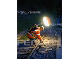 Buy cheap Backpack Portable Tripod Balloon Light With DC24 / 48v Battery For Rescue product