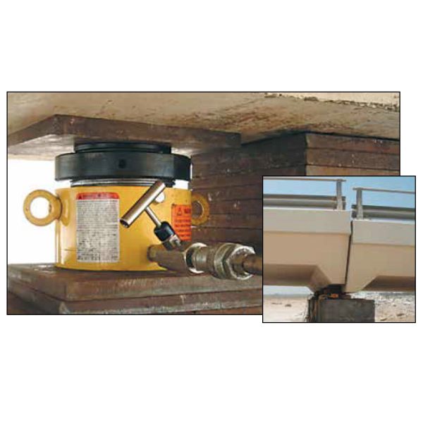 CLP SERIES,SINGLE ACTING PANCAKE LOCK NUT CYLINDERS