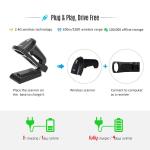 2D Bluetooth Barcode Scanner Auto Sense Handheld Wireless QR Code Scanner