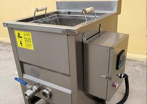 Buy cheap 0-230 ℃ Automatic Food Processing Machines , Electric Deep Fryer Machine product