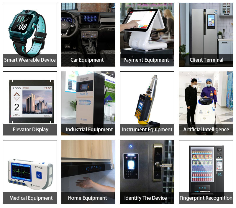 Capacitive Touch IPS LCD Display 480x480 Resolution 2.1'' TFT LCD Display With ST7701S