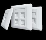 1/2/3/4 Switch Options Retrofit Magic Upgrades CAT5 to CAT7 Sockets Without