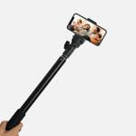 Telescopic Video Camera Tripod Stand , FCC Mobile Tripod 360 Degree Rotatable