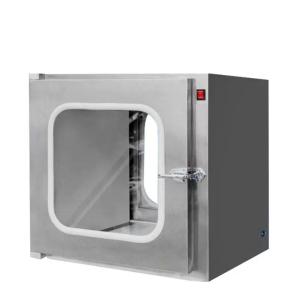China Electronic Static Cleanroom Pass Box UV Sterilize Lamp Dynamic Pass Box on sale
