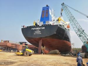 Buy cheap Marine Rubber Ship Launching Airbags Dry Dock Launching Lifting Ship product