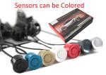 Car Parking Sensor Backup Radar Kit With 4 Sensors LCD Display Accessories Voice
