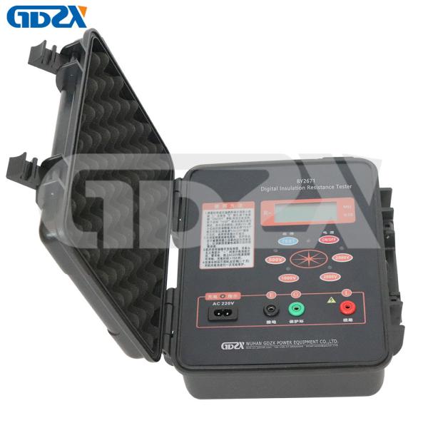 Quality BY2671 High Performance Digital High Voltage Insulation Resistance Tester 500V 100V for sale