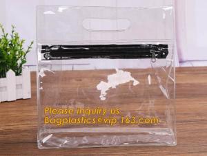 China non-heavy metals k file document pvc bags,plastic document bag with zipper,waterproof document bag with custom on sale
