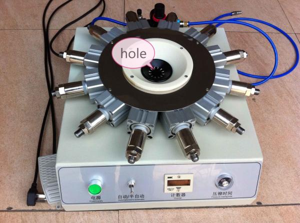 Quality E27 B22 Bulb Cap Crimping Punching Machine For LED Lighting Production for sale