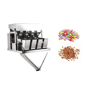 Buy cheap Automatic 2/4 Heads Linear Weigher Packaging Machine Weighing Food product