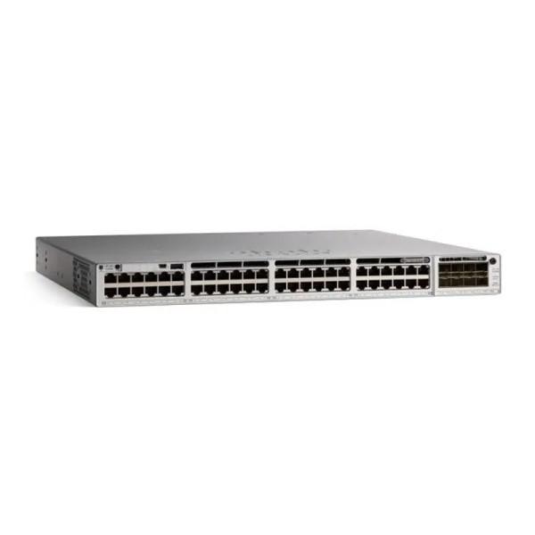 48-Port PoE+ Cisco Switch With 4G Uplinks & SD-Access Catalyst 9300L-48PF-4G-A