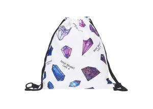 Buy cheap Dye Sublimation Custom Drawstring Backpack Shoes Drawstring Rucksack product