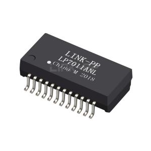 Buy cheap X Multiple XF-GH-002 Compatible LINK-PP LP7011ANL 10G Base-T Single Port SMD 24 PIN Low Profile PoE Lan Magnetics product