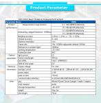 UNIVO UBJG-05Y 0.1-100m Laser Distance Sensor with RS485 RS232 and Digital