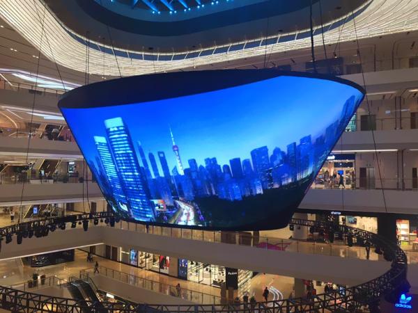Quality Multi Function Transparent LED Display Ultra Slim Light Weight For Shopping Malls for sale