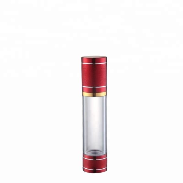 Quality Double Wall Refillable Airless Pump Bottles Customized Airless Foundation Pump for sale