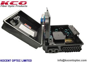 China KCO-FAT-24B Fiber Optic Terminal Box 24 Core BS PC Material IP65 Outdoor Application on sale