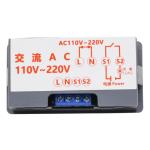 AC110V - 220V LED Dual Display Delay Timer Relay Module 0 - 999 Hours