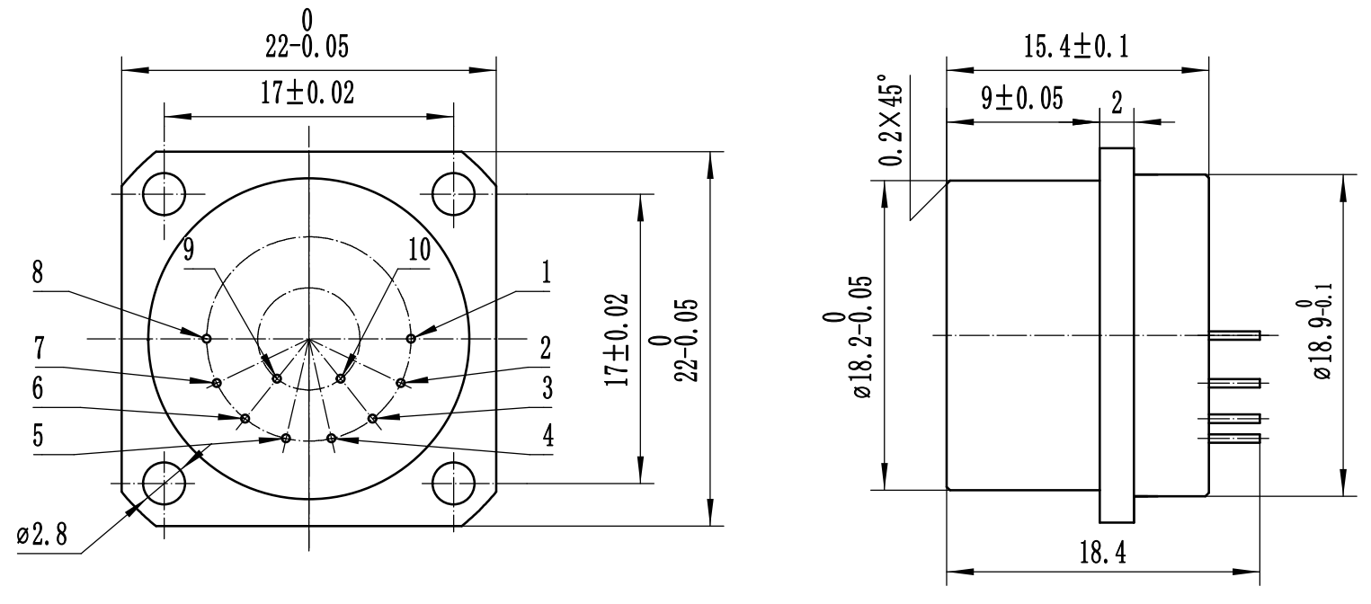Mini High Temperature Acceleration Sensors Used In Drilling Wells Inclination Measuring