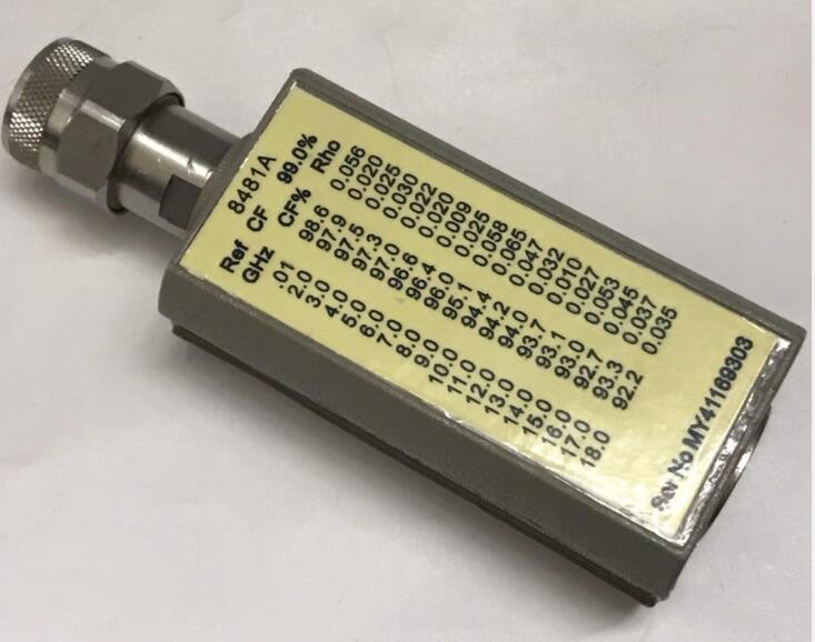 Used Agilent Instruments 8481A RF Power Sensor 10MHz To 18GHz