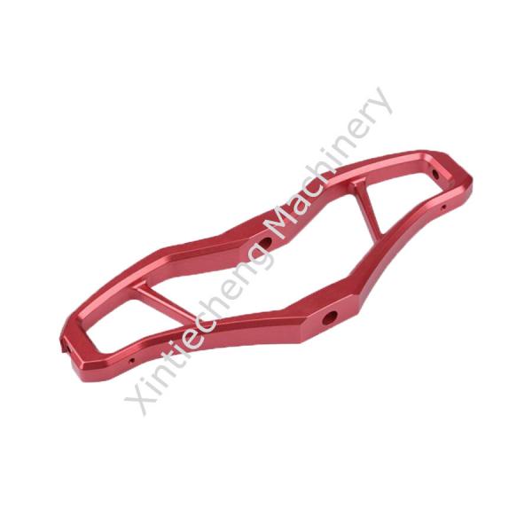 Quality CNC Machining Parts Custom Scooter Parts Aluminum Parts Processing Red Oxidation for sale