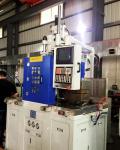 120T Double Slide Table Vertical Injection Molding Machine For High Volume