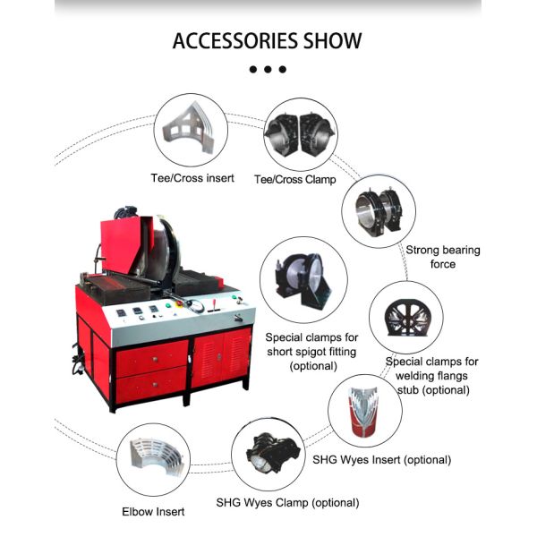Hydraulic HDPE Pipe Electrofusion Welding Machine ISO CE Certification
