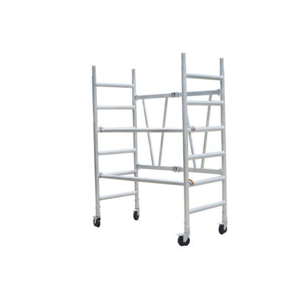 Mini Folding Scaffold Tower , Aluminium Mobile Scaffold Platform 2.9m Height