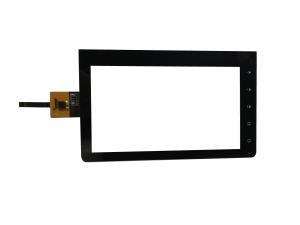 Buy cheap 10.1 Inch 3.3V I2C Interface GT928 Chip Capacitive Touch Panel Navigators Sensitive High Precision product