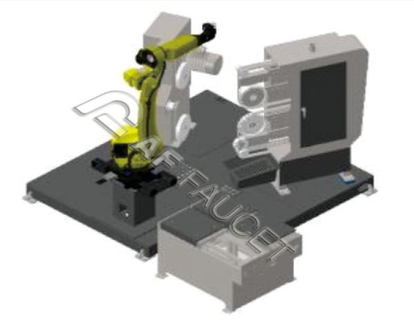 Quality 70dB Robotic Grinder Automatic Brushing MachineHybrid Grinding And Brushing Equipment for sale