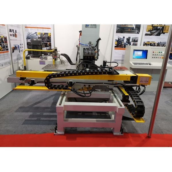800/1000KN Marking Force Plate Drilling Punching Machine 50mm Drilling Diameter