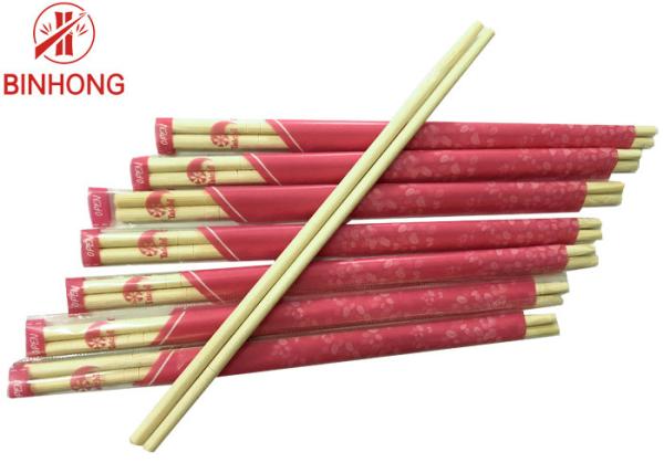 Quality Individually Package A Grade Round Disposable Bamboo Chopsticks for sale