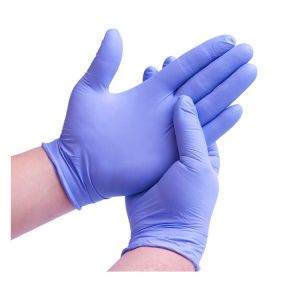 Buy cheap Waterproof Disposable Surgical Gloves , Home Nursing / Hospital Medical Hand Gloves product