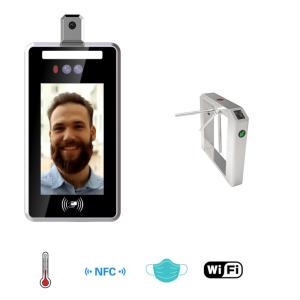 Buy cheap 2MP IMX307 TF Card Facial Recognition Temperature Scanner product