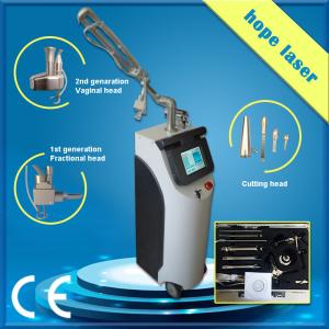 Carbon Dioxide Co2 Fractional Laser Machine / Device 220v 50hz For Tattoo Removal